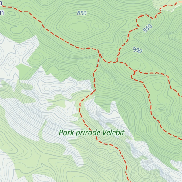 Map of Ždrilo