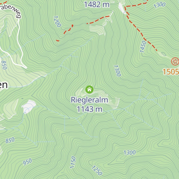 Map of Riegleralm