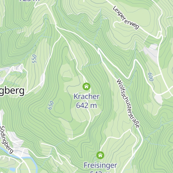 Map of Kracher