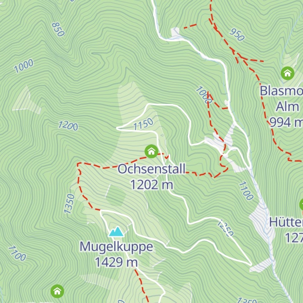 Map of Ochsenstall