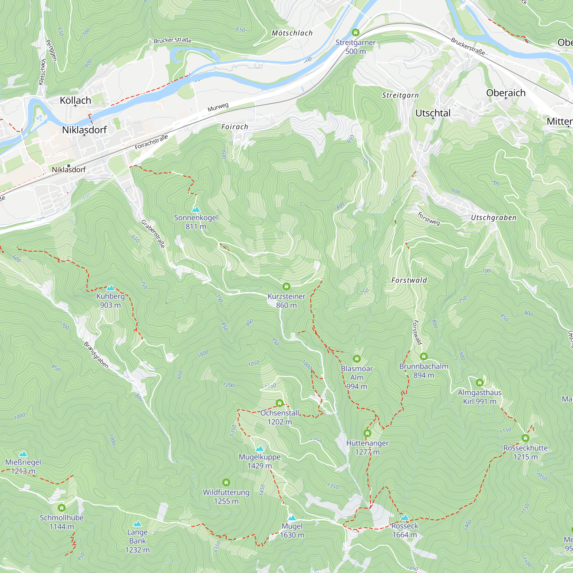 Kurzsteiner map
