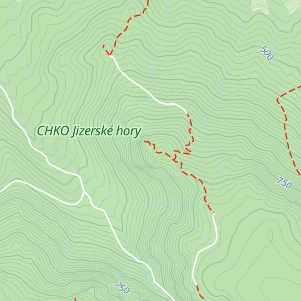 Map of Ořešník