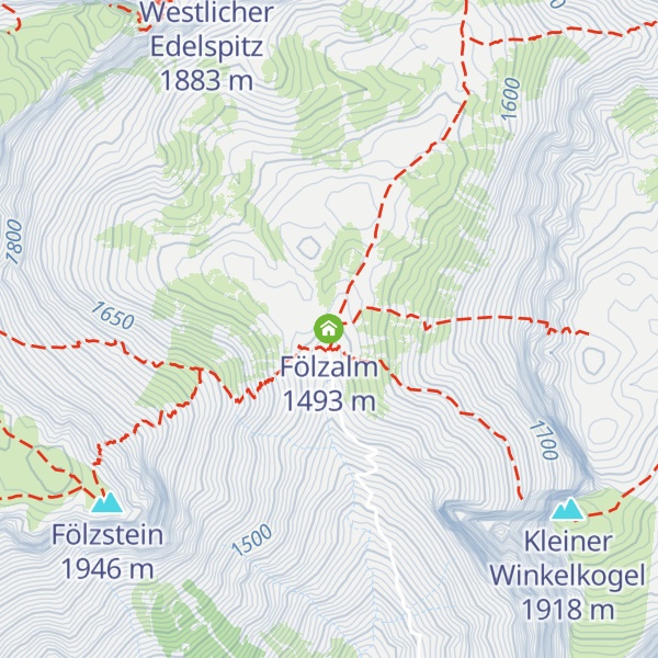 Map of Fölzalm