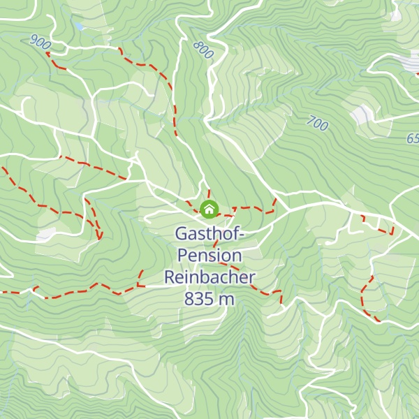 Map of Gasthof-Pension Reinbacher
