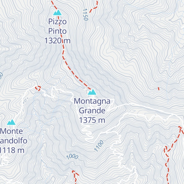 Map of Montagna Grande