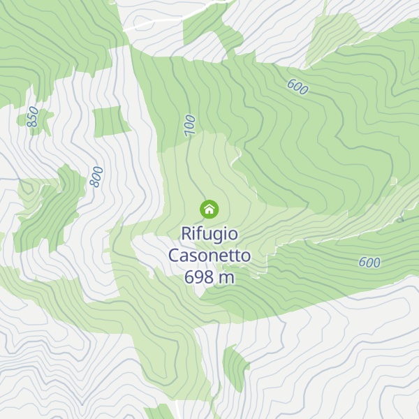 Map of Rifugio Casonetto
