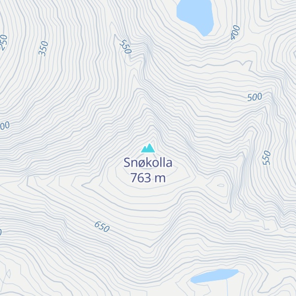 Map of Snøkolla