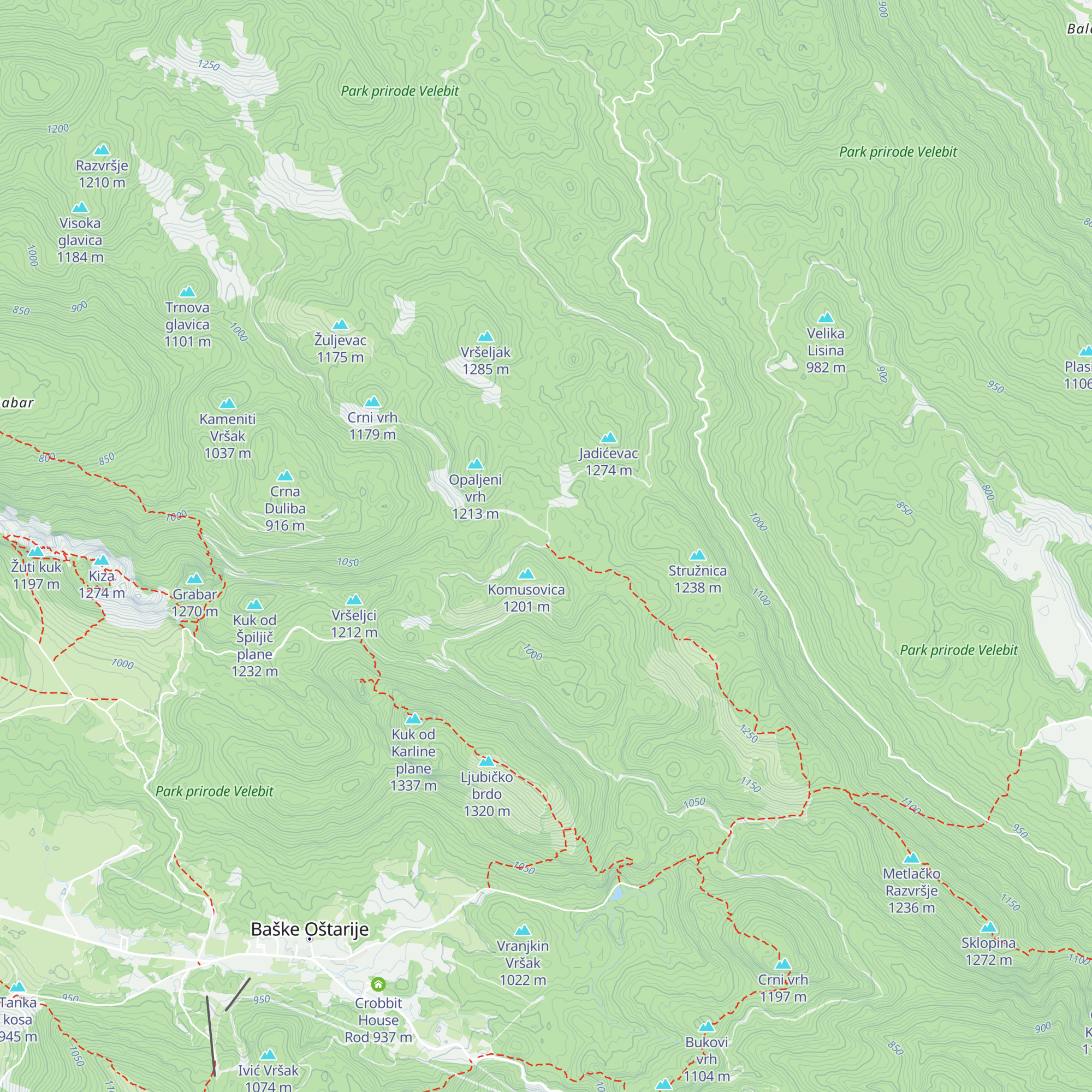 Kuća Sveti Josip map