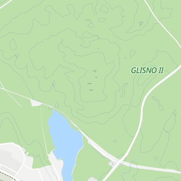 Map of Wzgórza Wędrzyńskie