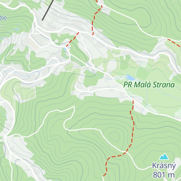 Map of Chata Barborka