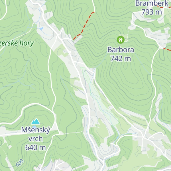 Map of Javor