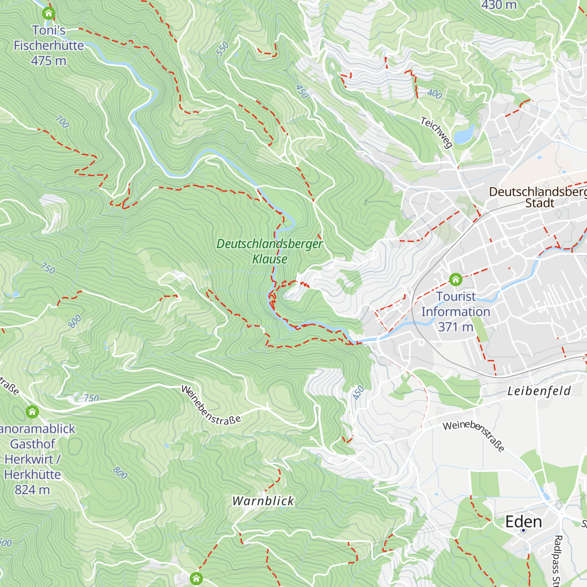 Burg-Restaurant Deutschlandsberg map