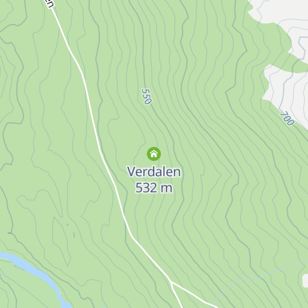 Map of Verdalen
