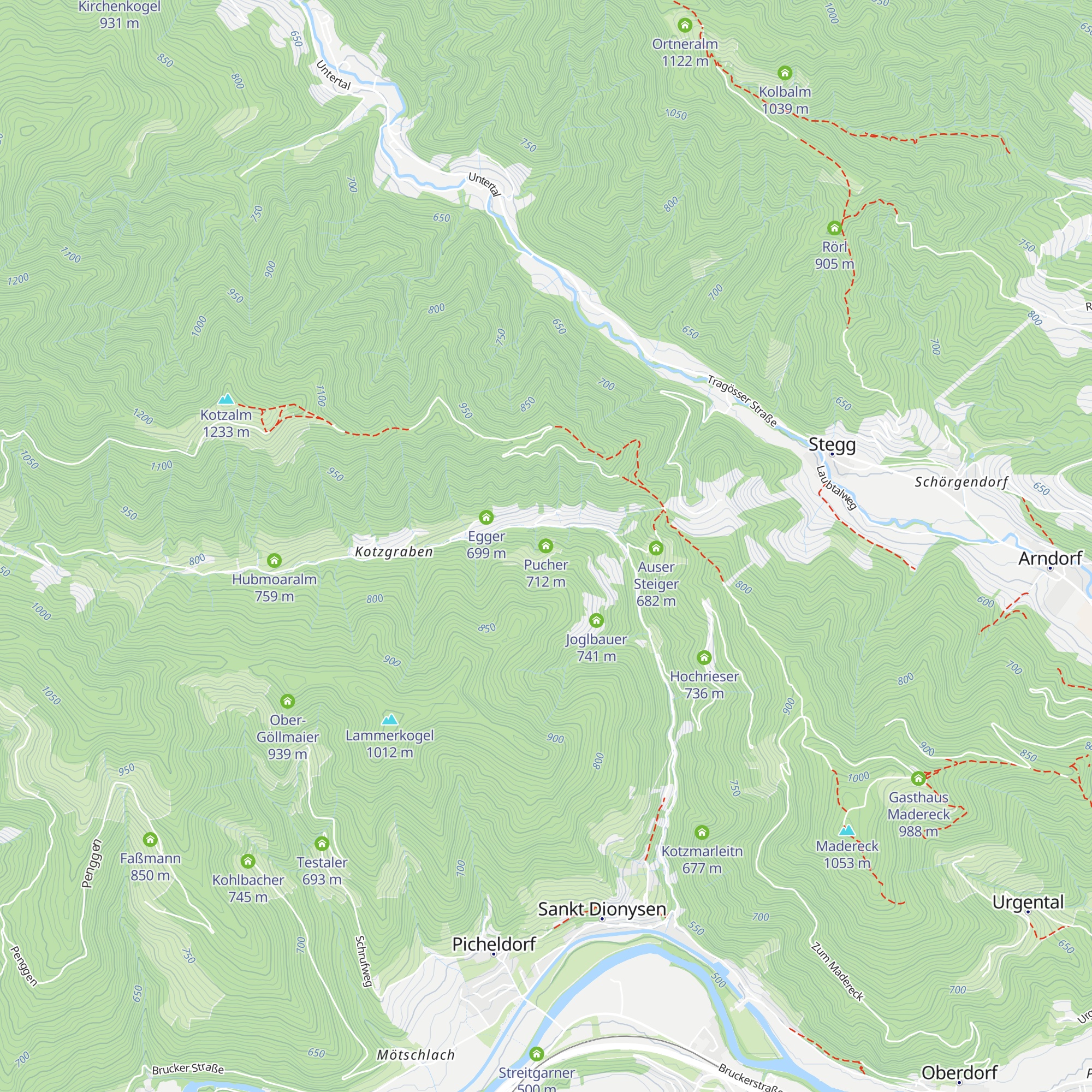 Pucher map