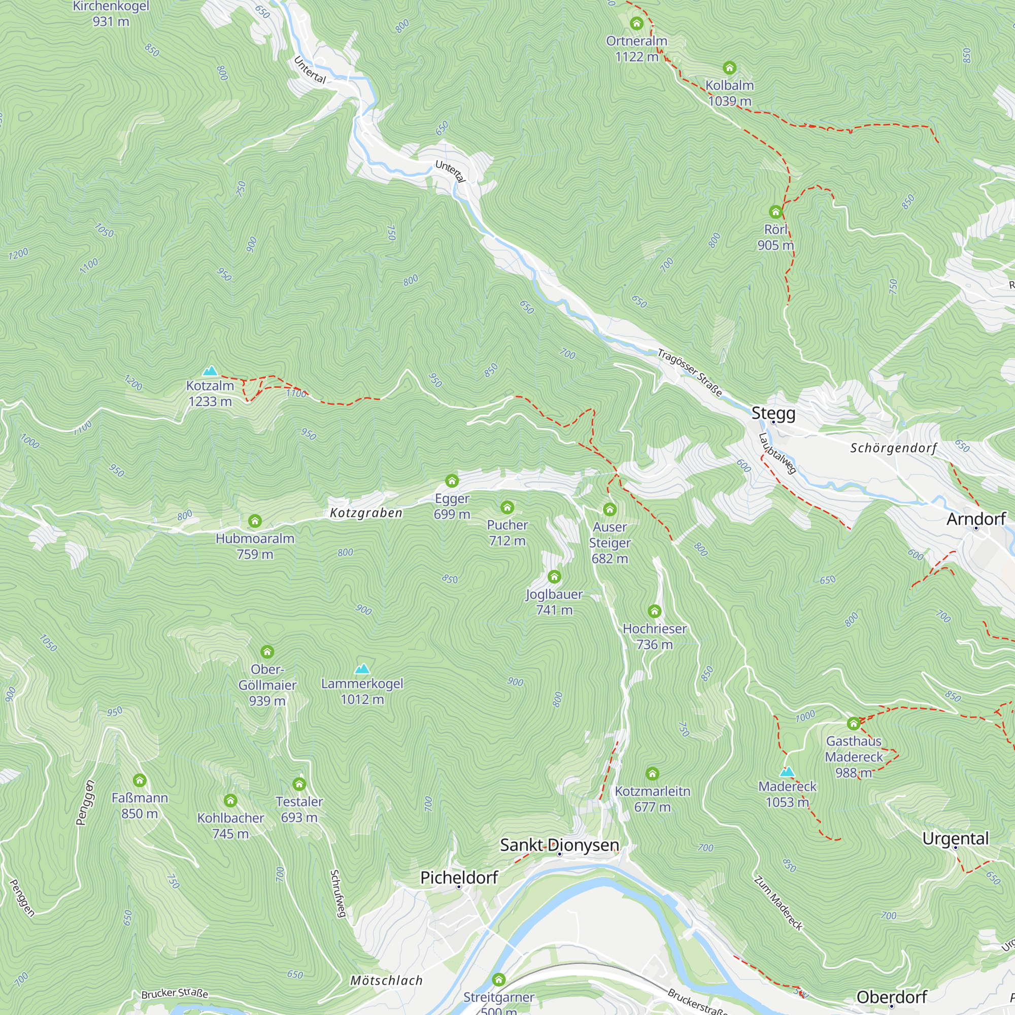 Pucher map
