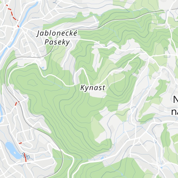 Map of Kynast