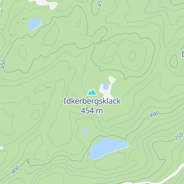 Map of Idkerbergsklack