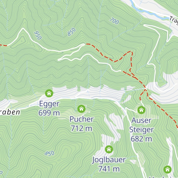 Map of Wieser-Huben