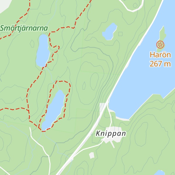 Map of Knippberget