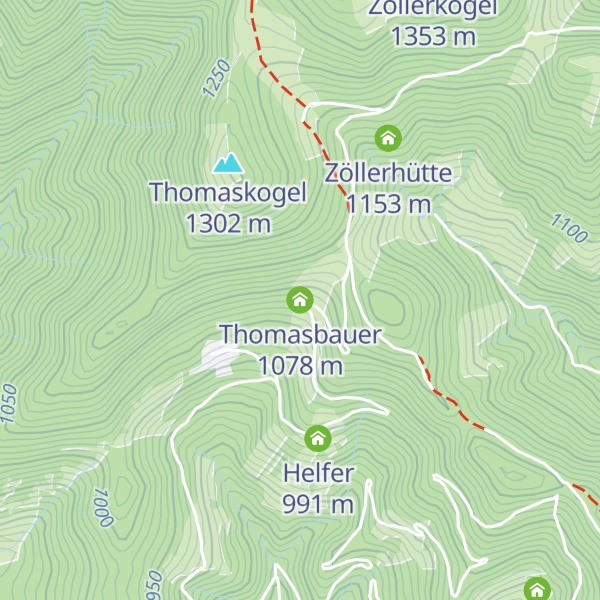 Map of Thomasbauer