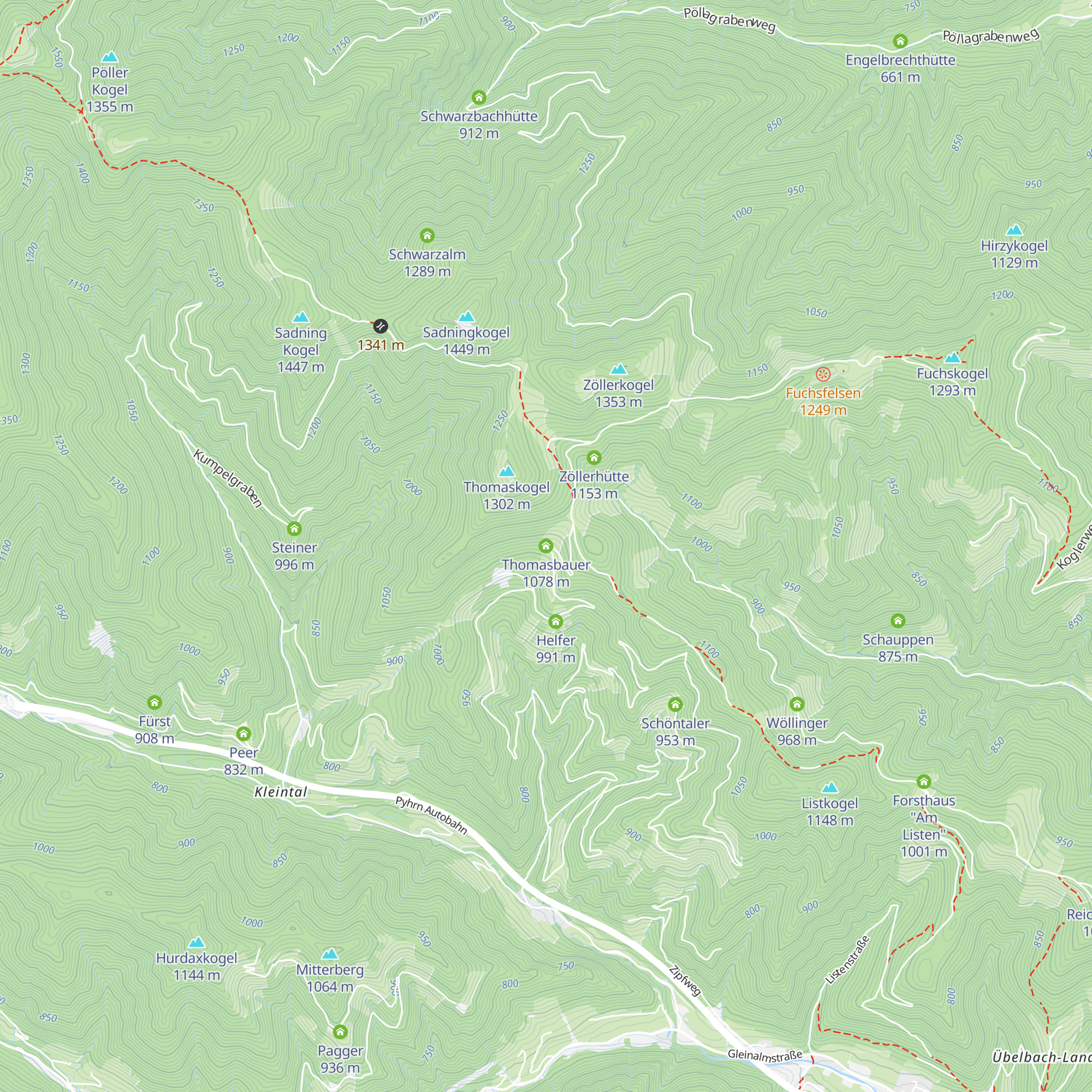 Thomasbauer map