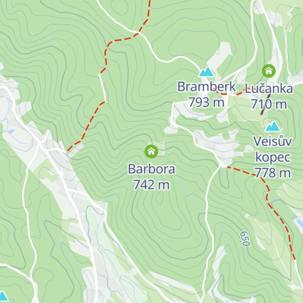 Map of Barbora