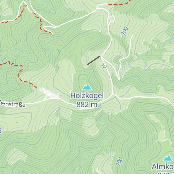 Map of Holzkogel