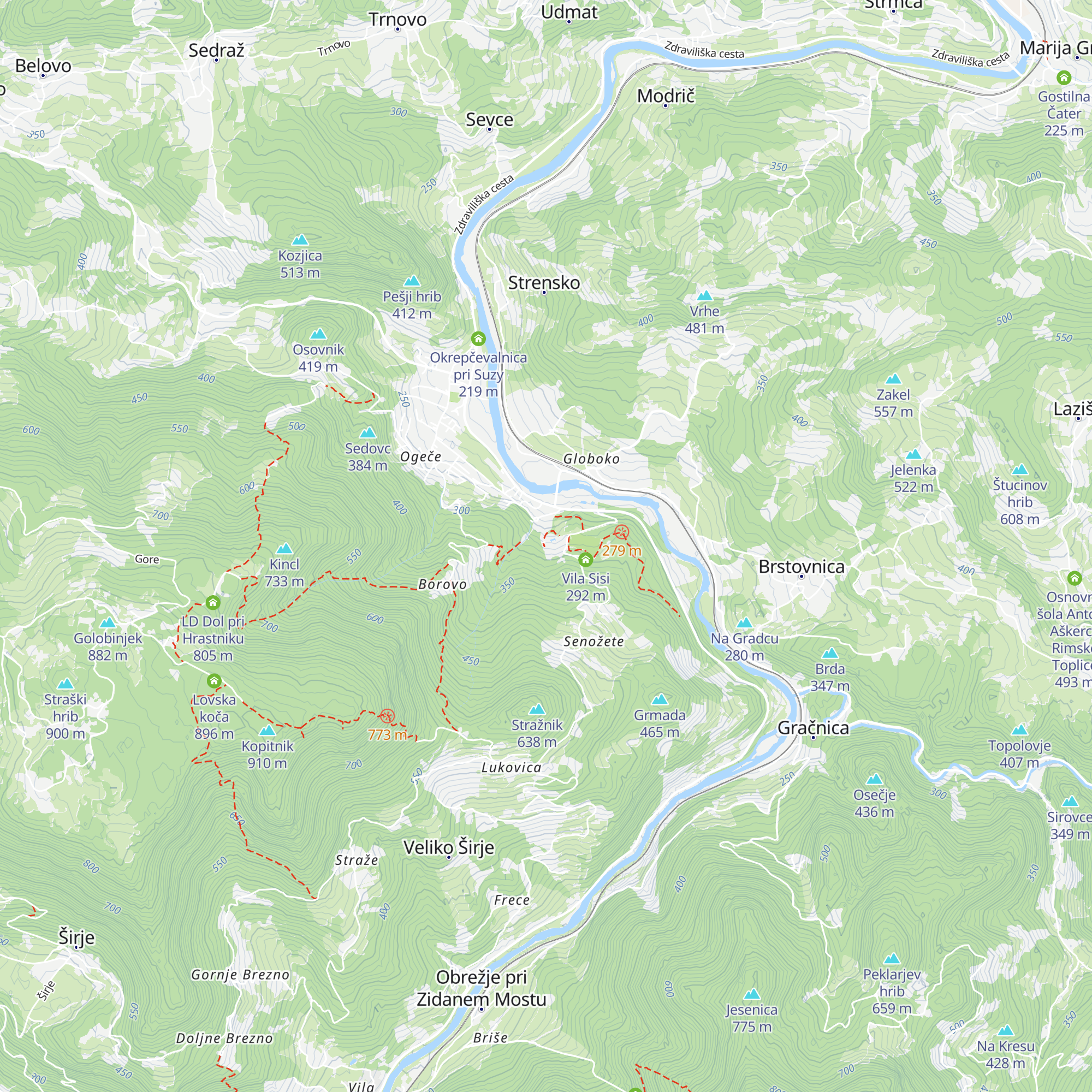 Zdraviliški dvor map