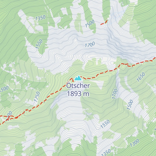 Map of Ötscher