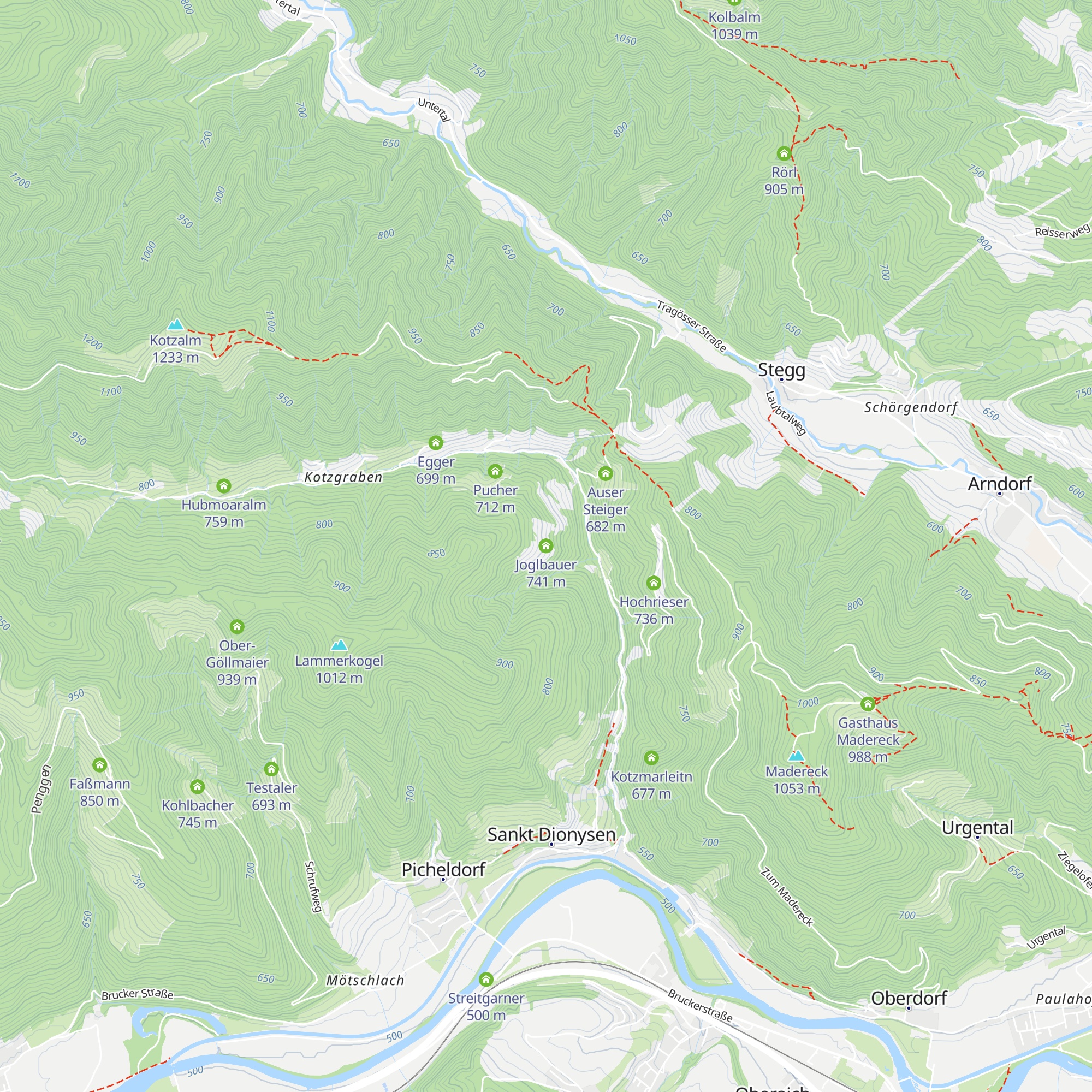 Joglbauer map