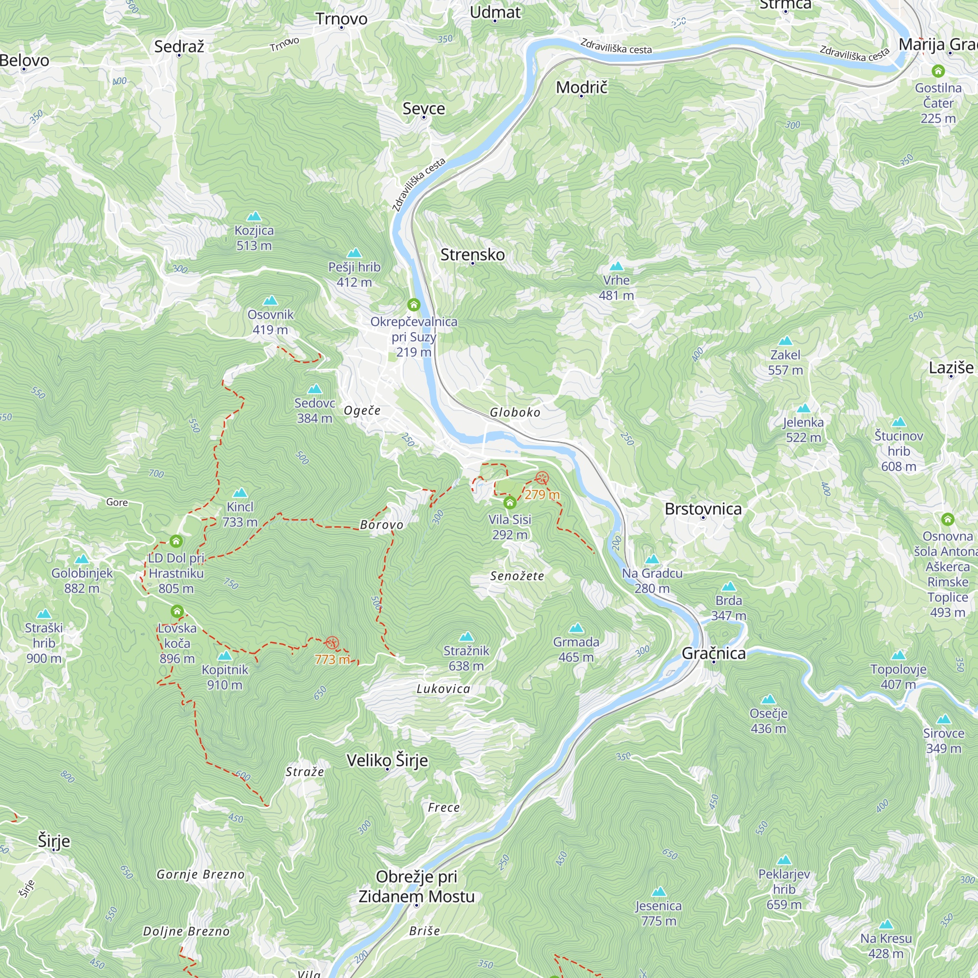 Sofijin dvor map
