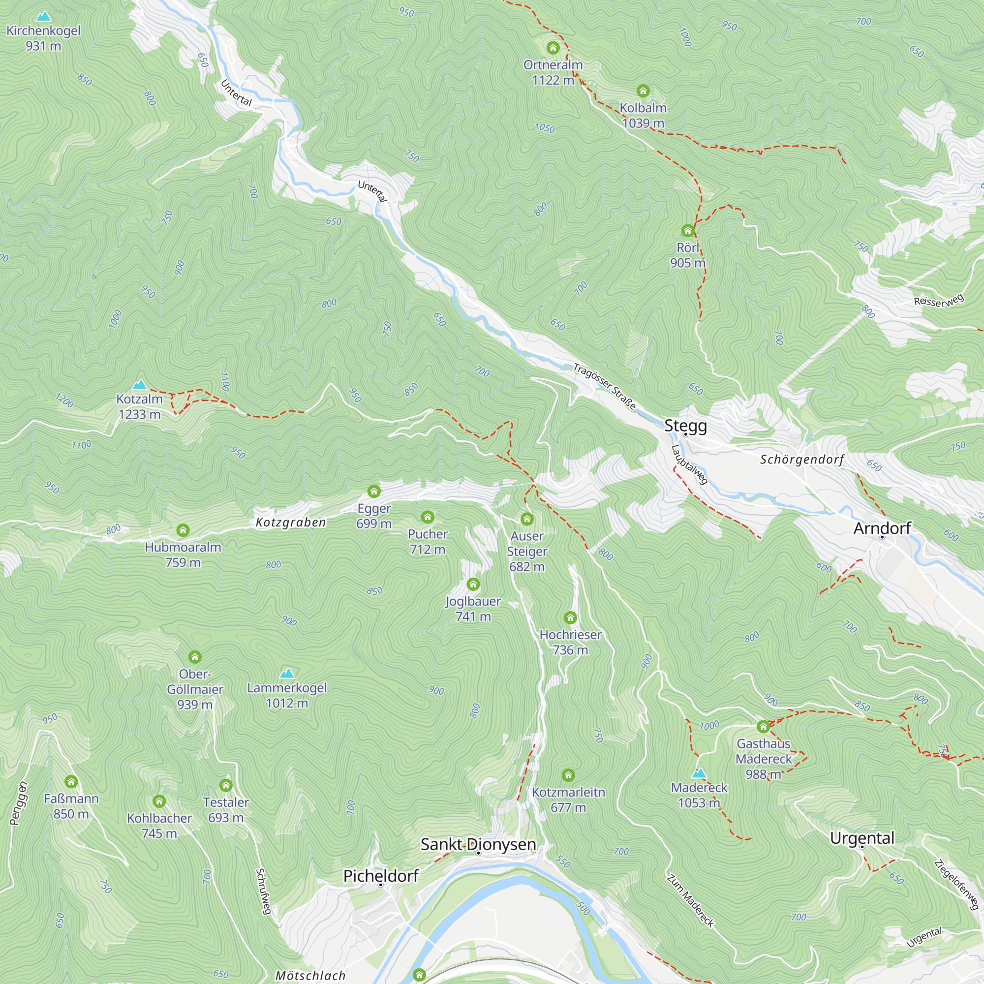 Steiger map