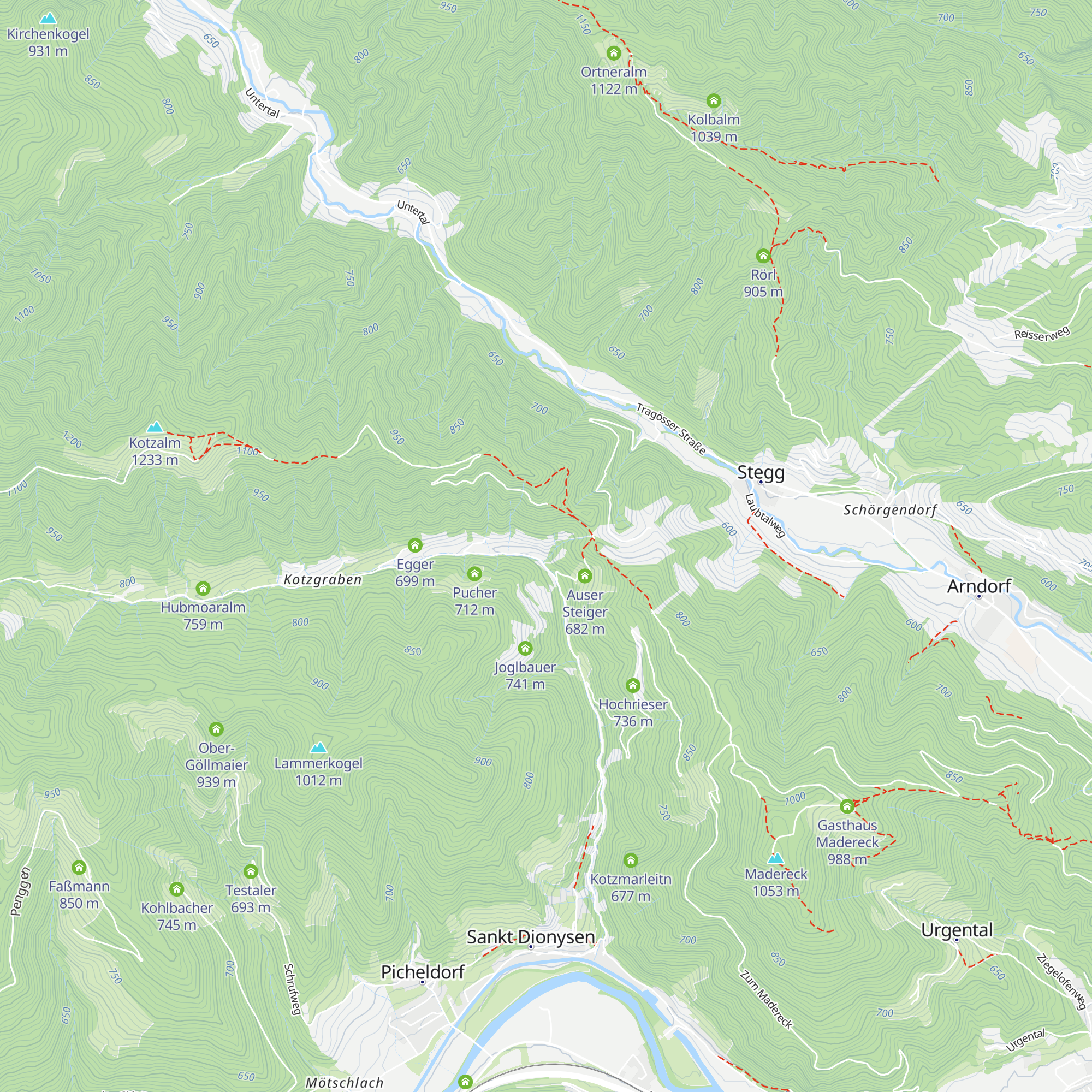 Steiger map