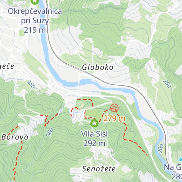 Map of Hotel Aqua Roma