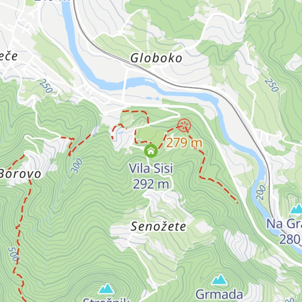 Map of Vila Sisi
