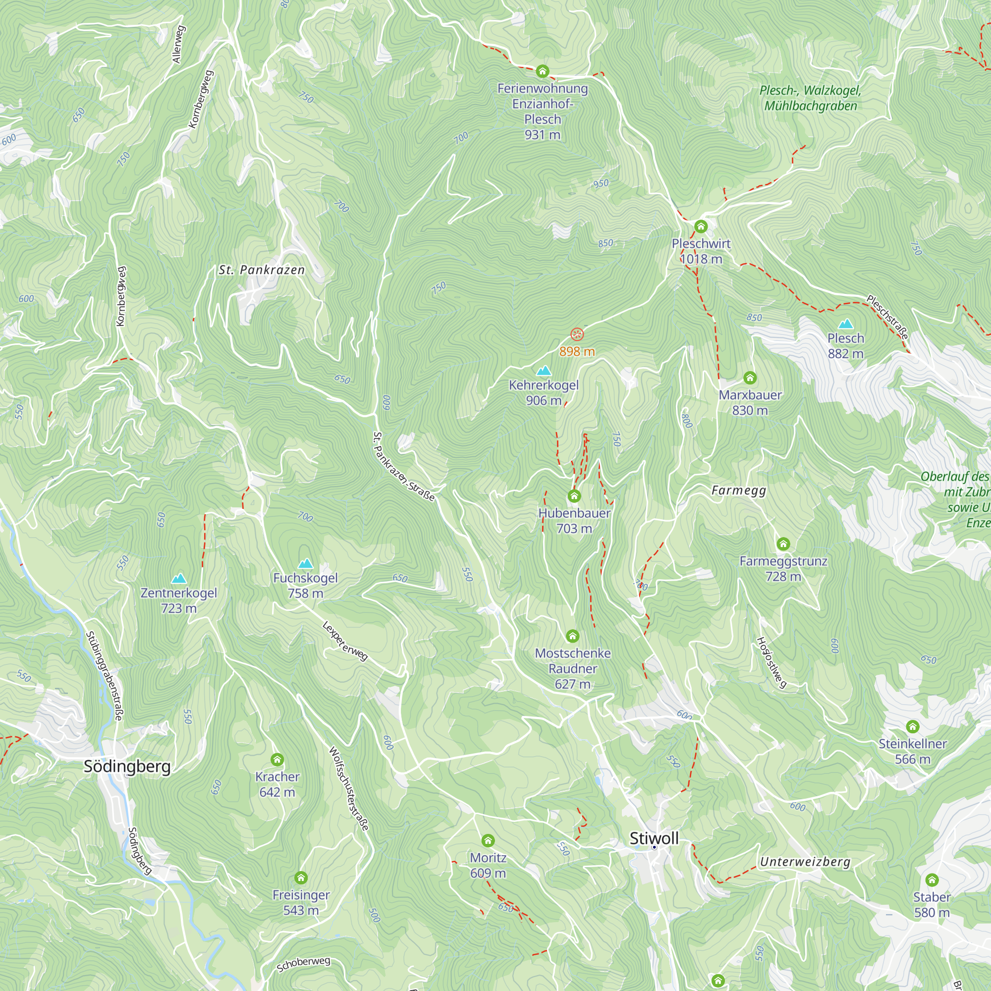 Reichkrieglhof map