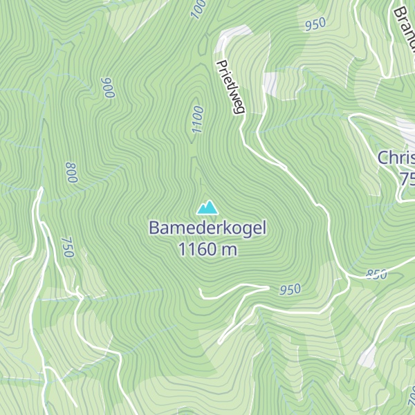 Map of Bamederkogel