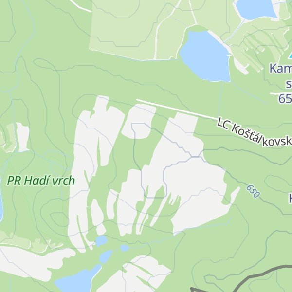 Map of Kamenný štít