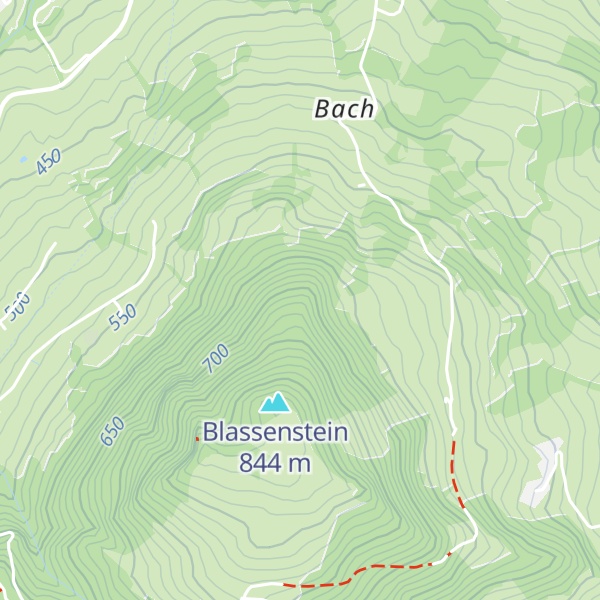 Map of Hogrua-Hütte