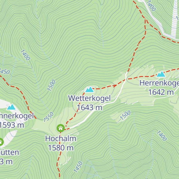 Map of Wetterkogel