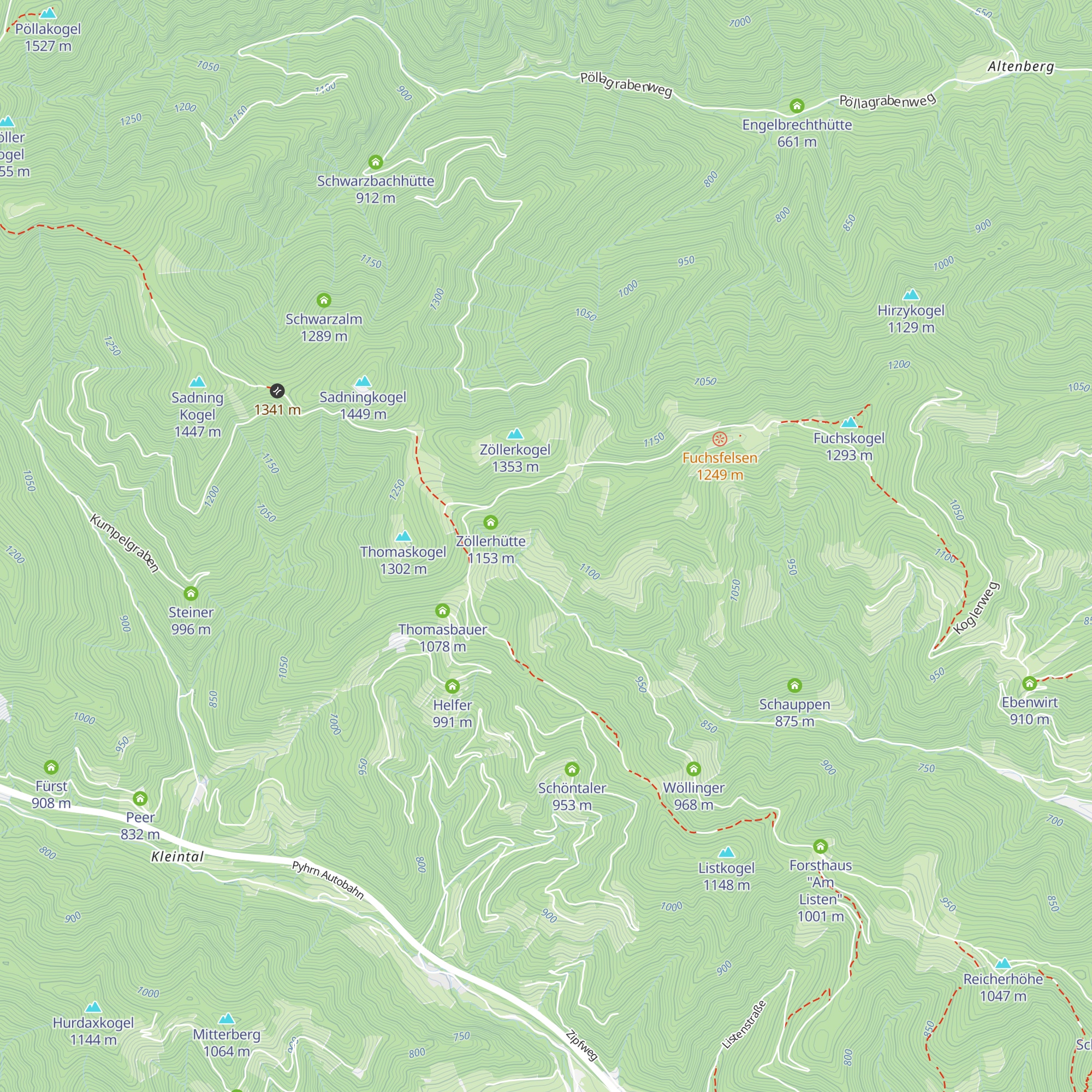 Moderer map