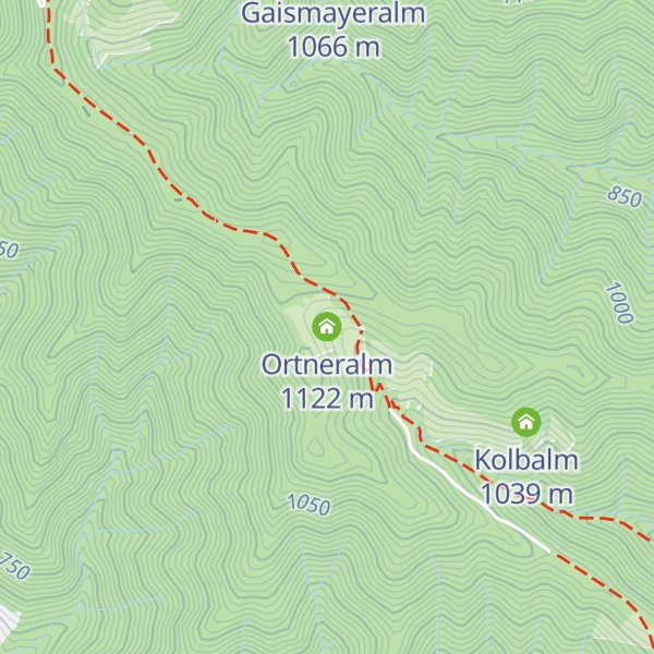 Map of Ortneralm