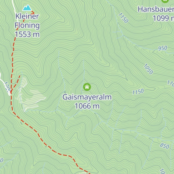 Map of Gaismayeralm