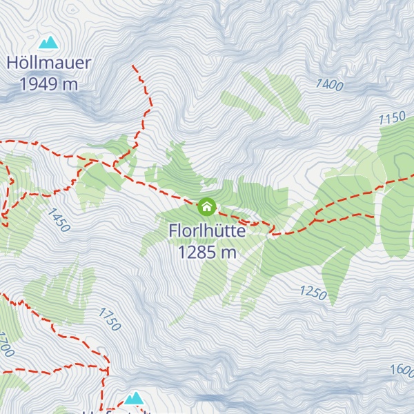Map of Florlhütte