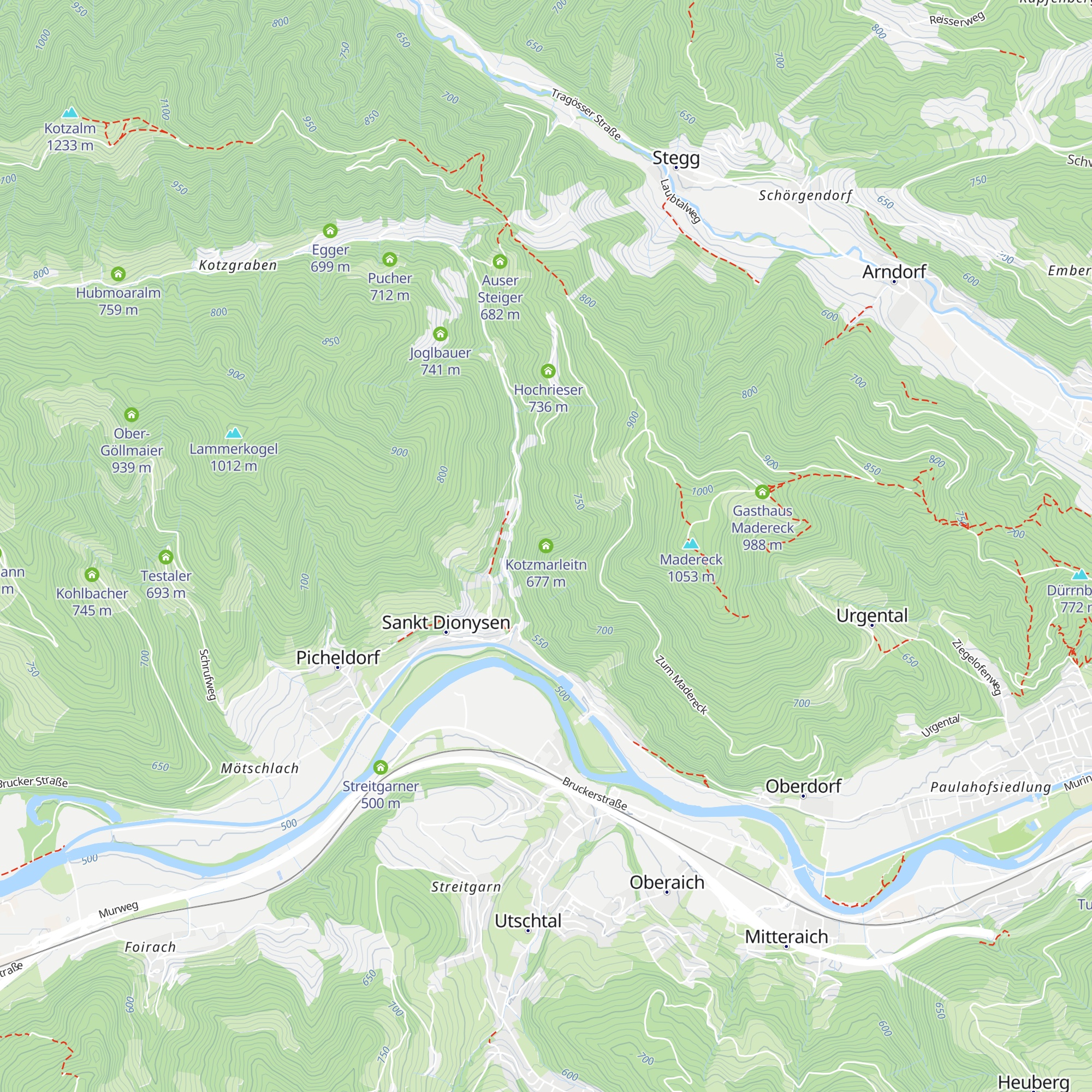Kotzmarleitn map