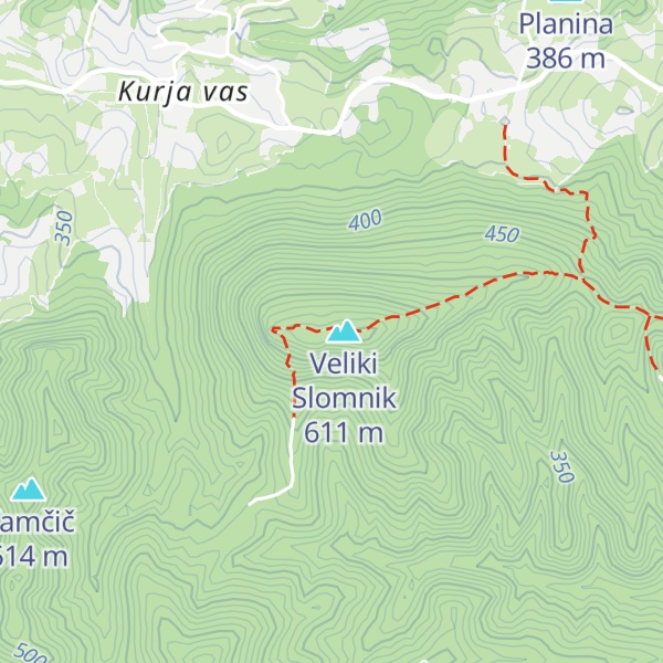 Map of Raja peč