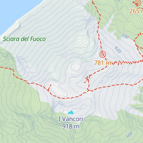 Map of Stromboli