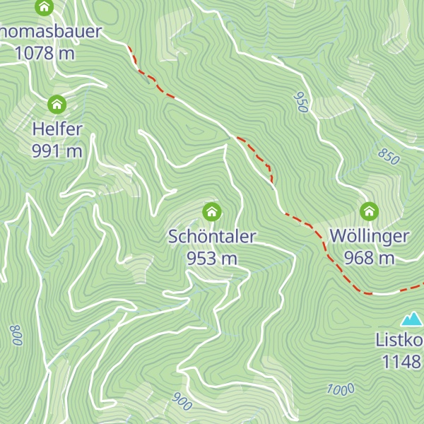 Map of Schöntaler