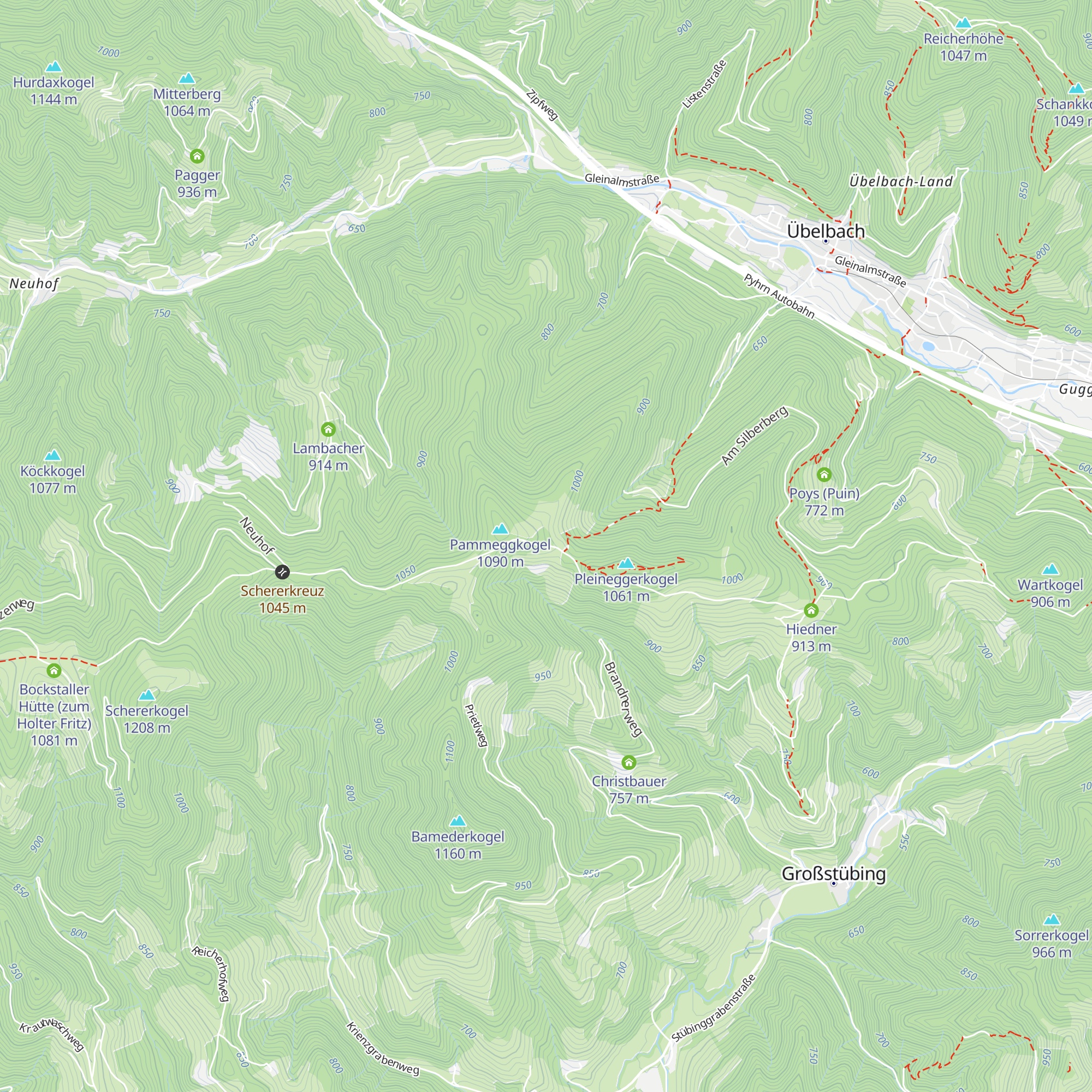 Taschlerhütte map