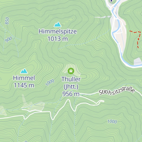 Map of Thuller (Jhtt.)
